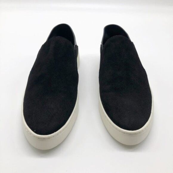 VINCE Garvey Slip-On Suede & Leather Sneakers  - Picture 4 of 11